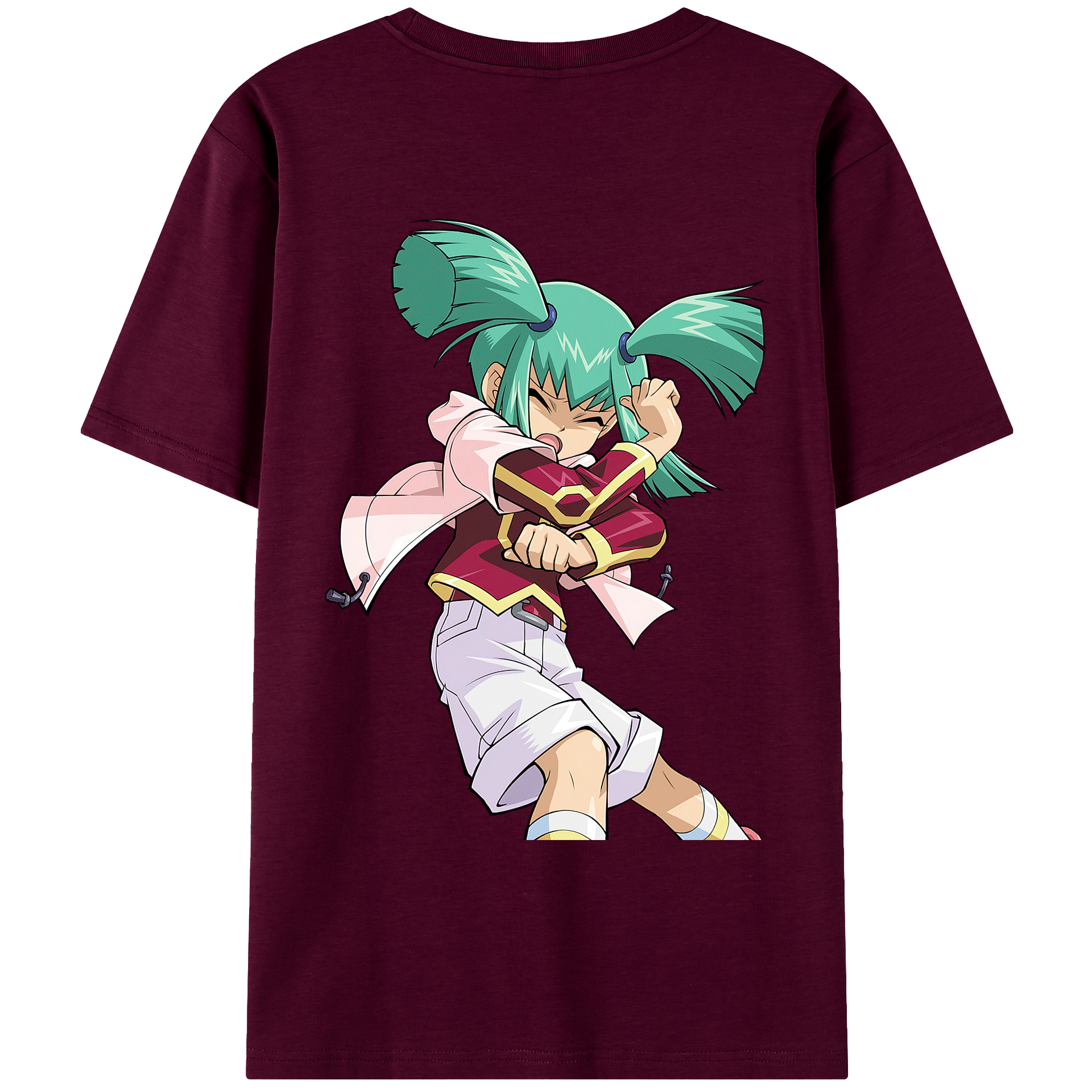 （画像用） 遊☆戯☆王 Yu-Gi-Oh! レディース半袖Tシャツ(バックプリント)